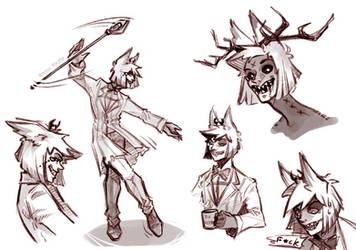 Alastor sketches