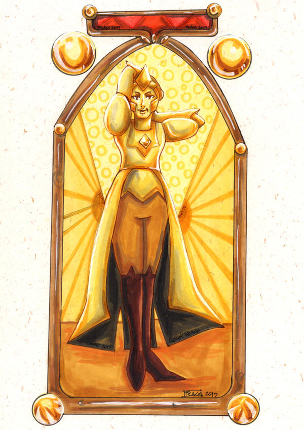 Yellow Diamond: Back to reality by PeaceMakerSama