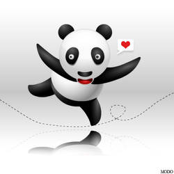 happy panda