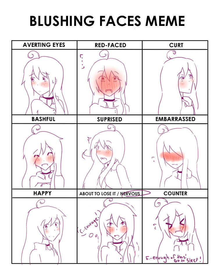 nakahara blushing face meme !! by iota-naka on DeviantArt