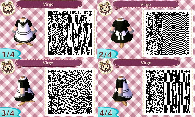 animal crossing qr code: fairy tail Virgo