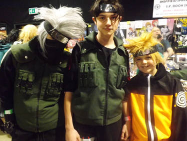 Thought bubble 2015 Kakashi , Iruka and Naruto