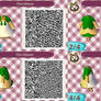 Animal crossing Qr code : Decidueye Inspired Dress