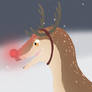 Rudolph the red nosed Bambiraptor