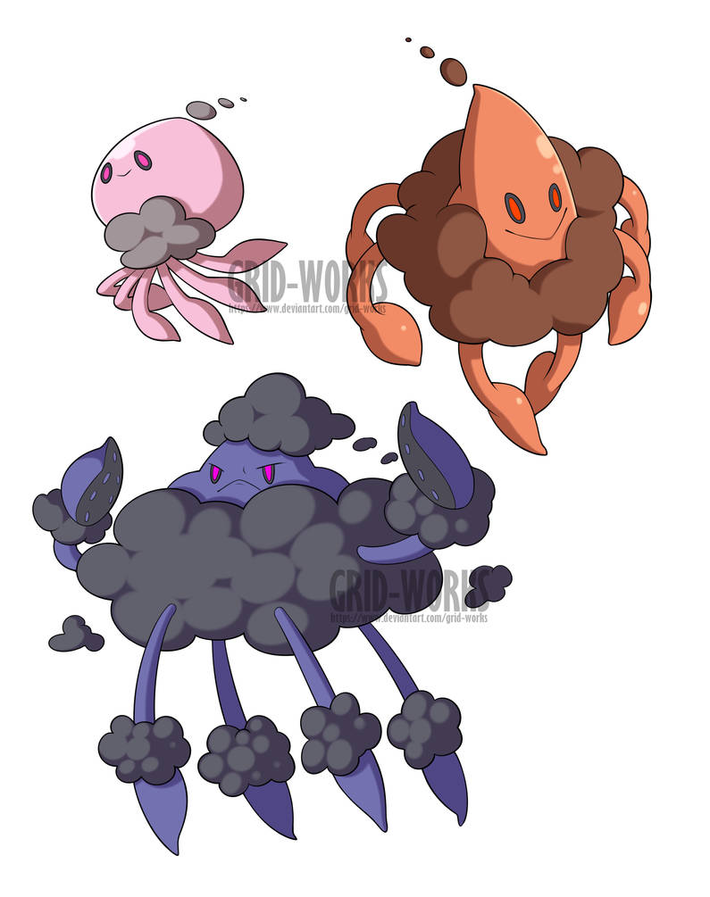 FakeMon Design SET-3 by Grid-Works on DeviantArt