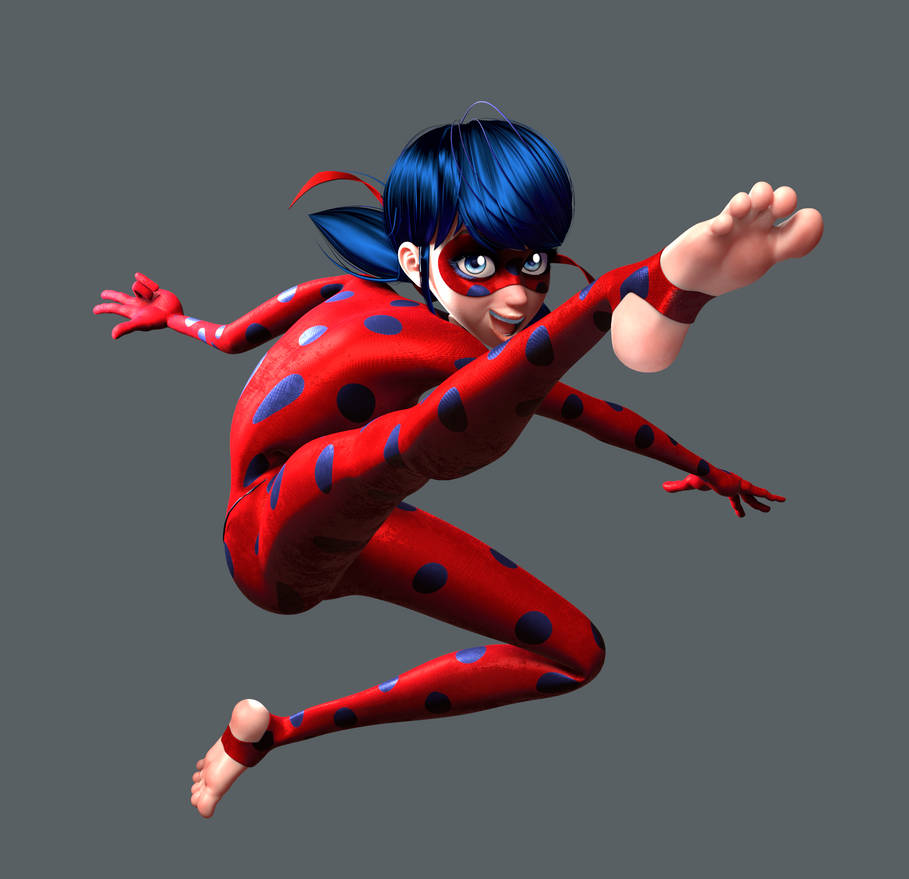 Barefoot Ladybug by LadyMarinetteCheng on DeviantArt