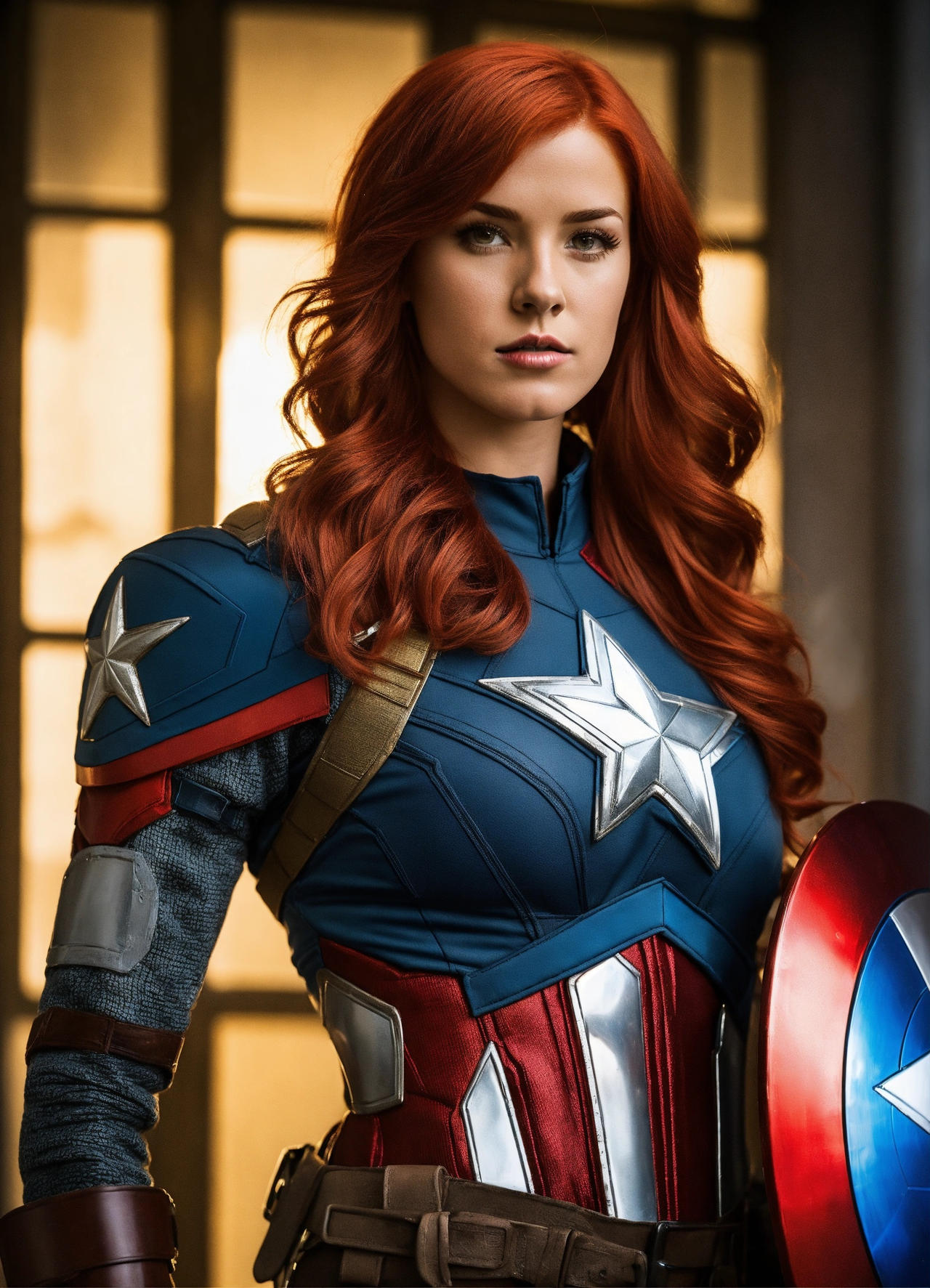 Lexica AI Female Captain America 3 11 1 23 by steshu87 on DeviantArt Lexica AI Female Captain America 3 11 1 23 by steshu87 on DeviantArt