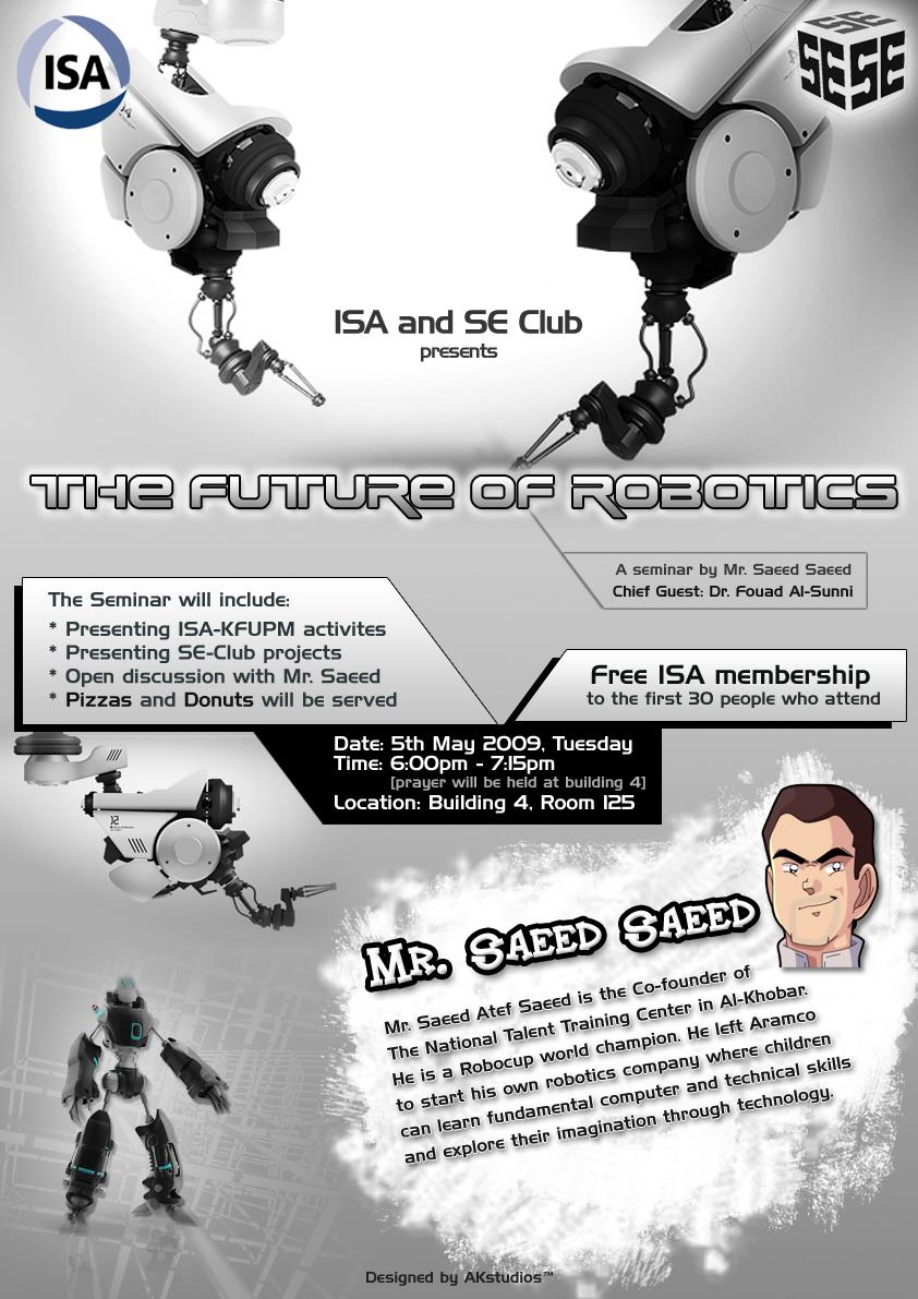 Robotics poster