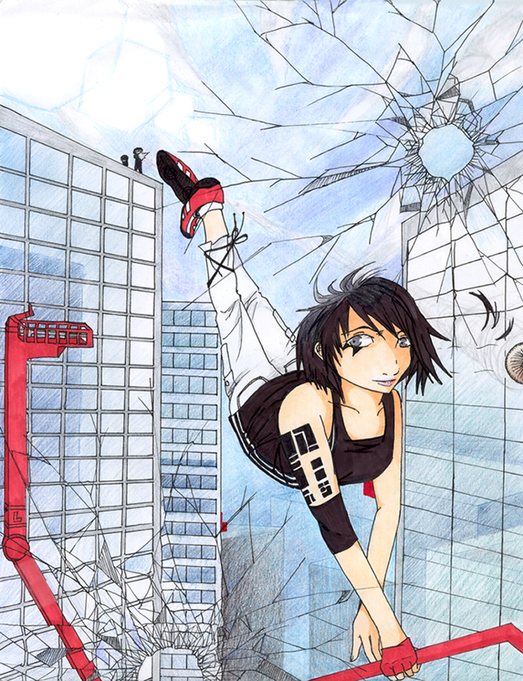 Faith sketches  Mirror's Edge Art