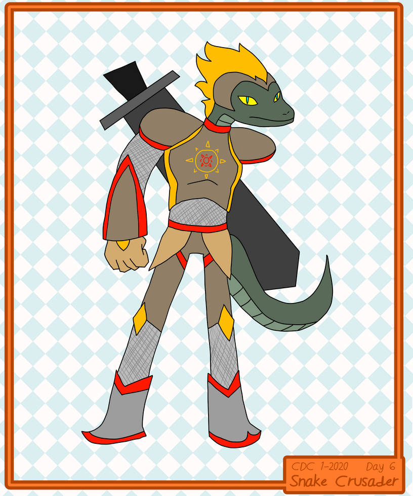 CDC01.06.20: Snake Crusader by ChaosComposer on DeviantArt
