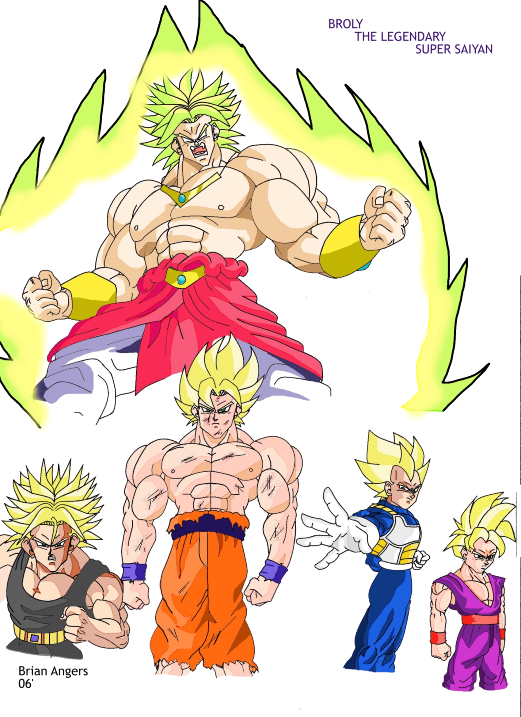 Broly The Legend by angers on DeviantArt