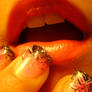 Lips and Nail art