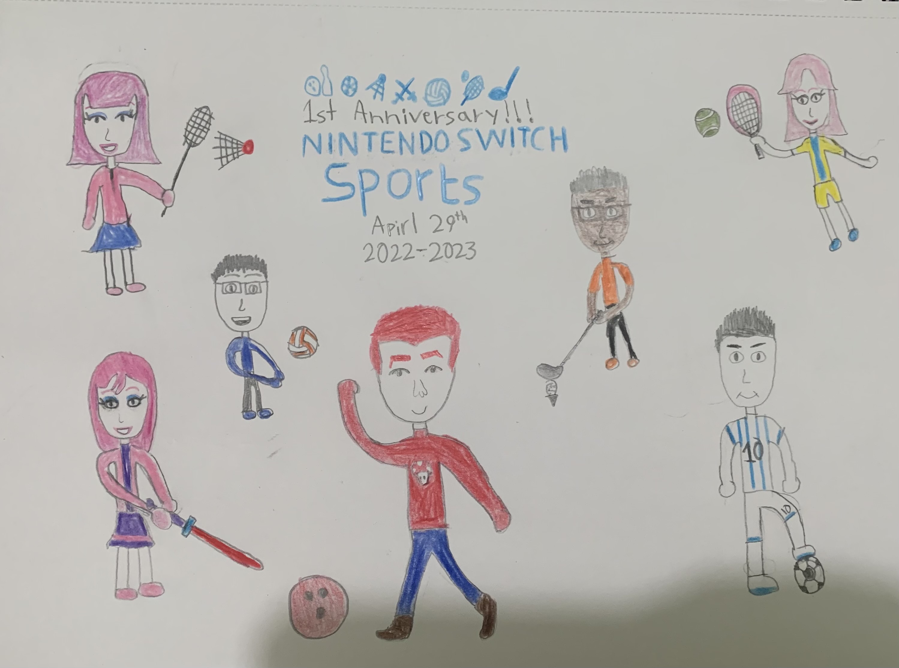 Green Plays Nintendo Switch Sports Play Test by BigMarioFan100 on DeviantArt