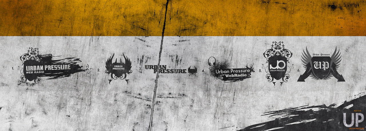 Urban Pressure Logos by alex-xs on DeviantArt