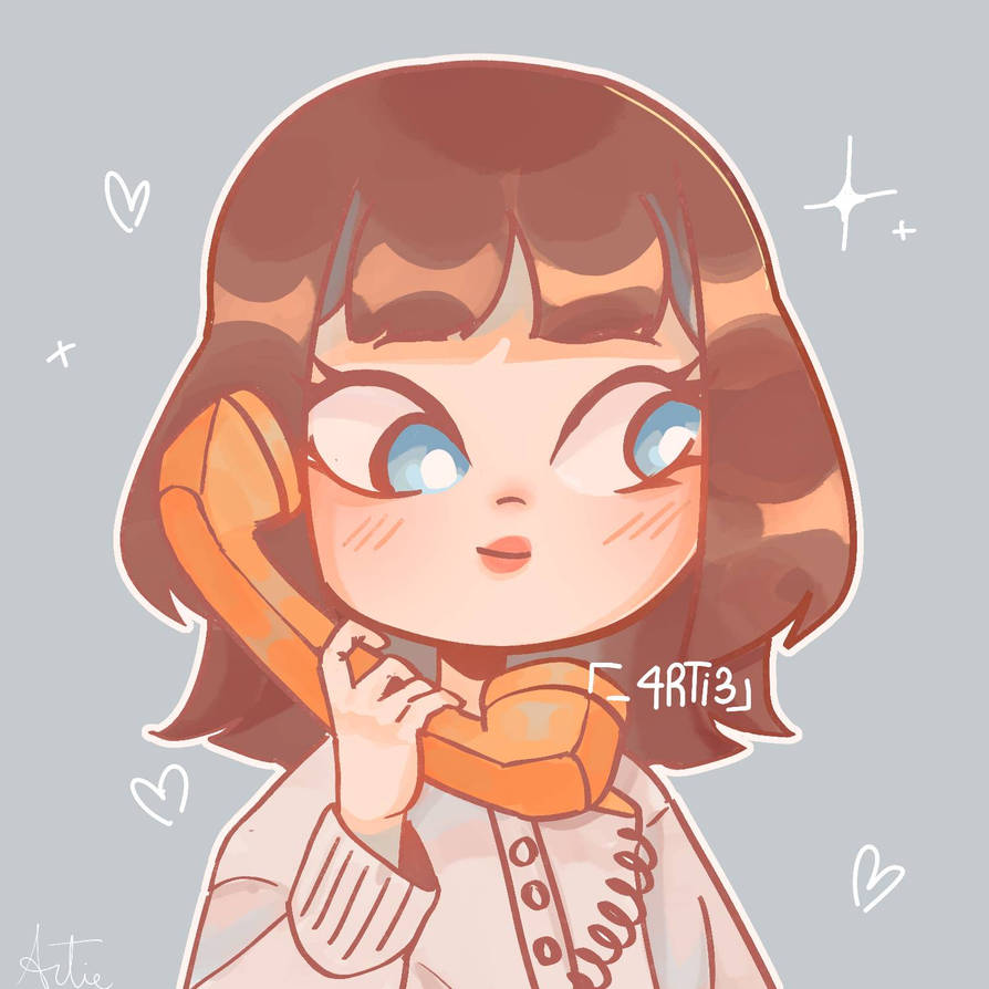 Telephone Chibi by ArtieOk on DeviantArt