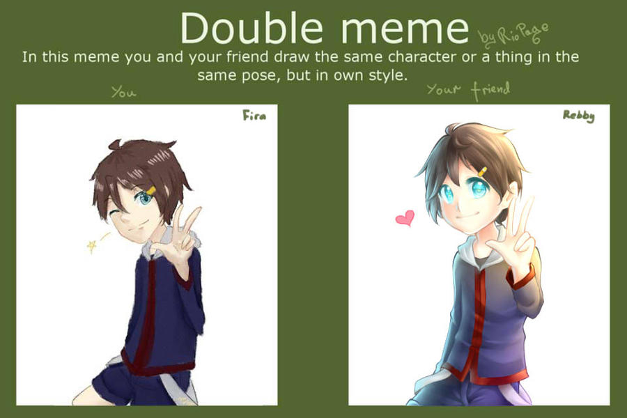Double Meme by RebeccaMetroStory on DeviantArt