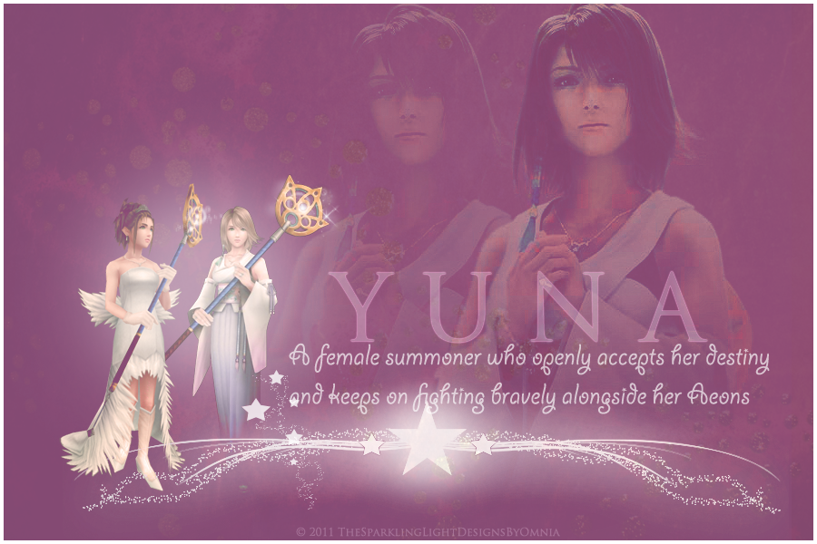 Dissidia 012 Yuna by OmniaMohamedArt on DeviantArt