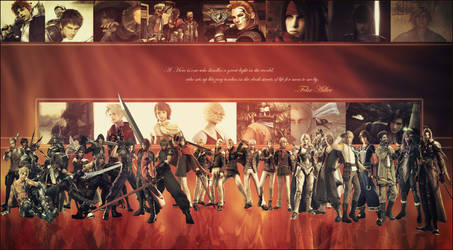 Final Fantasy All-Male Wallpaper