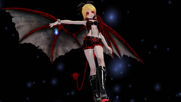 [MMD] Demon Rin (OC) Dl~!