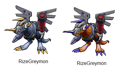 Rize Greymon (xros wars edition)