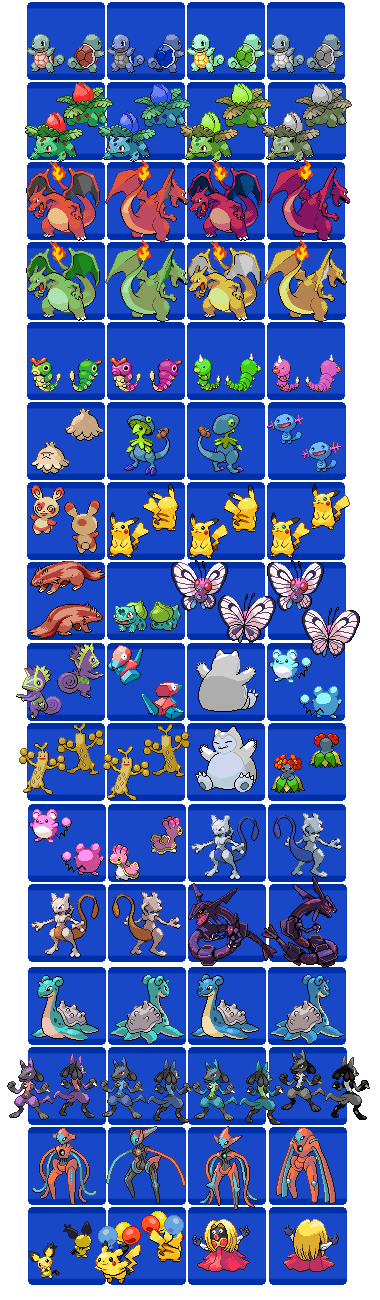 Pokemon sprites :3 by BuddytheBetamon on DeviantArt