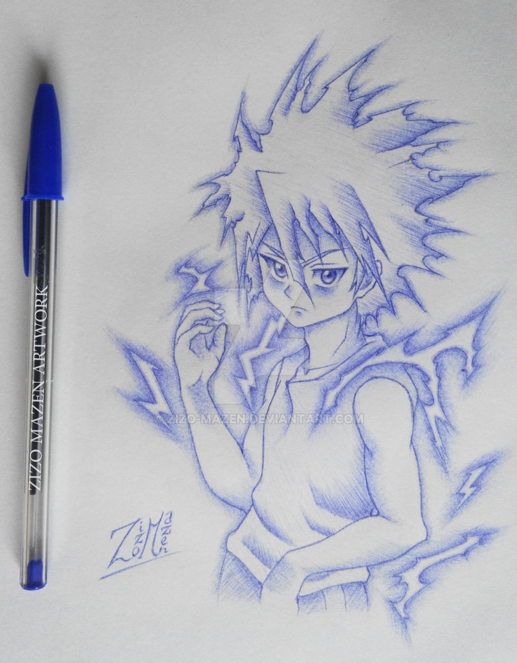 Killua Electricity by Zizo-Mazen on DeviantArt