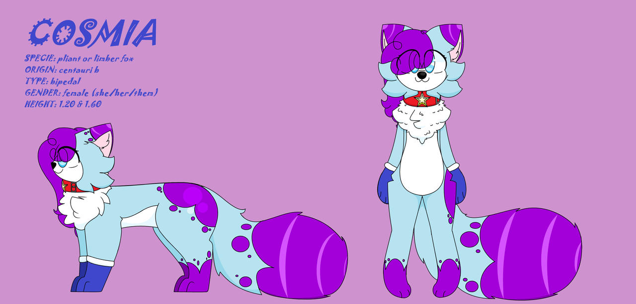 Deviantart Limber Fox cosmia the limber fox (character by me) by Punpkinlightkitsune on ...
