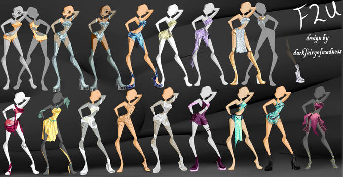 F2U Outfits Batch 2