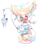 C: Whitepaperrabbits OC Semiramide chibi by Squishibear