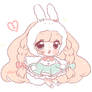 CLOSED Crayon Adopt Fluffy Bunny