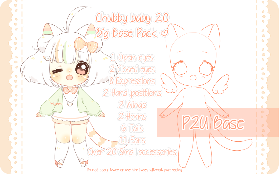 [P2U] Chibi Baby Base pack 2.0