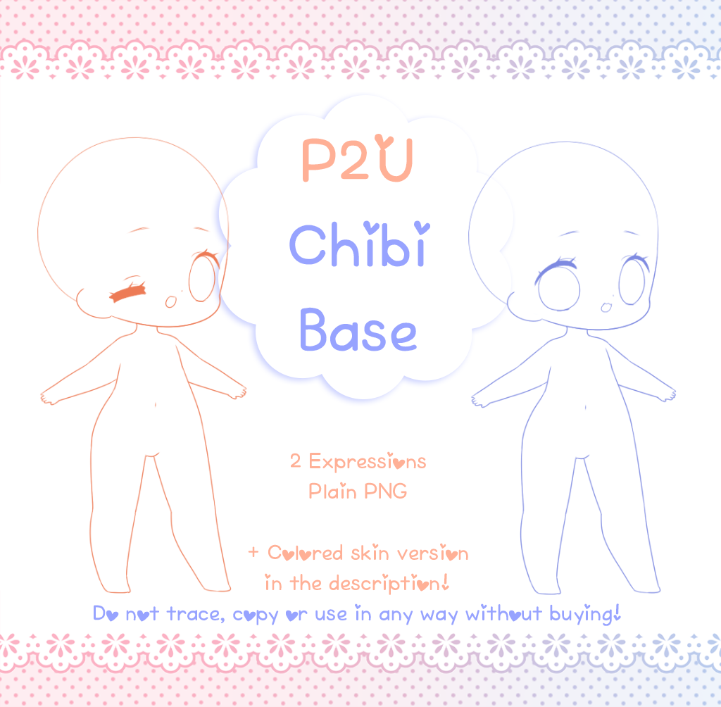 [P2U] Chibi Base PNG