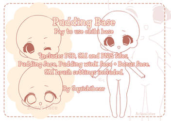 P2U Pudding Chibi Base