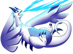 Lugia Uses Aeroblast! by Rahumyk