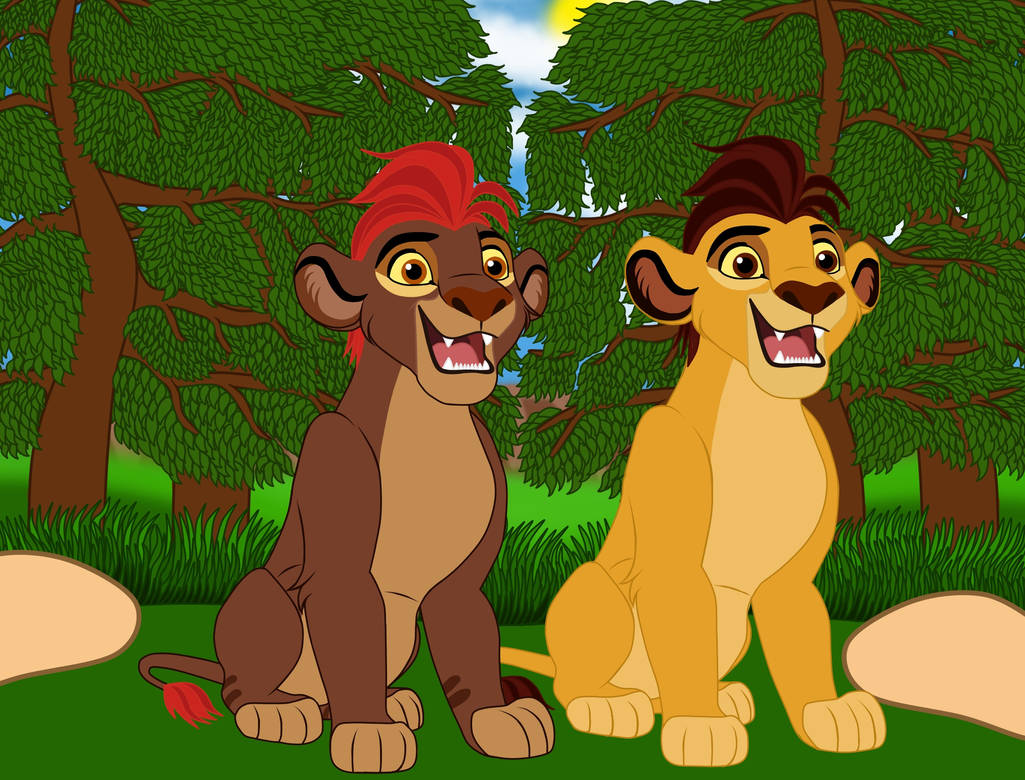 Kion's and Rani's boys with happy tummies and happ by ArtmirCz on ...