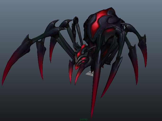 Elise the Spider Queen (spider form)