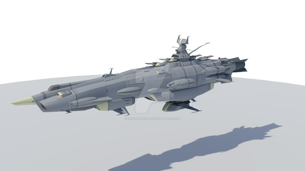 Ortho - Large Space Warship by zzombat on deviantART