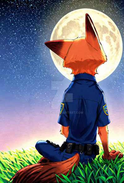 Loner Fox Lone fox by Saseia on DeviantArt