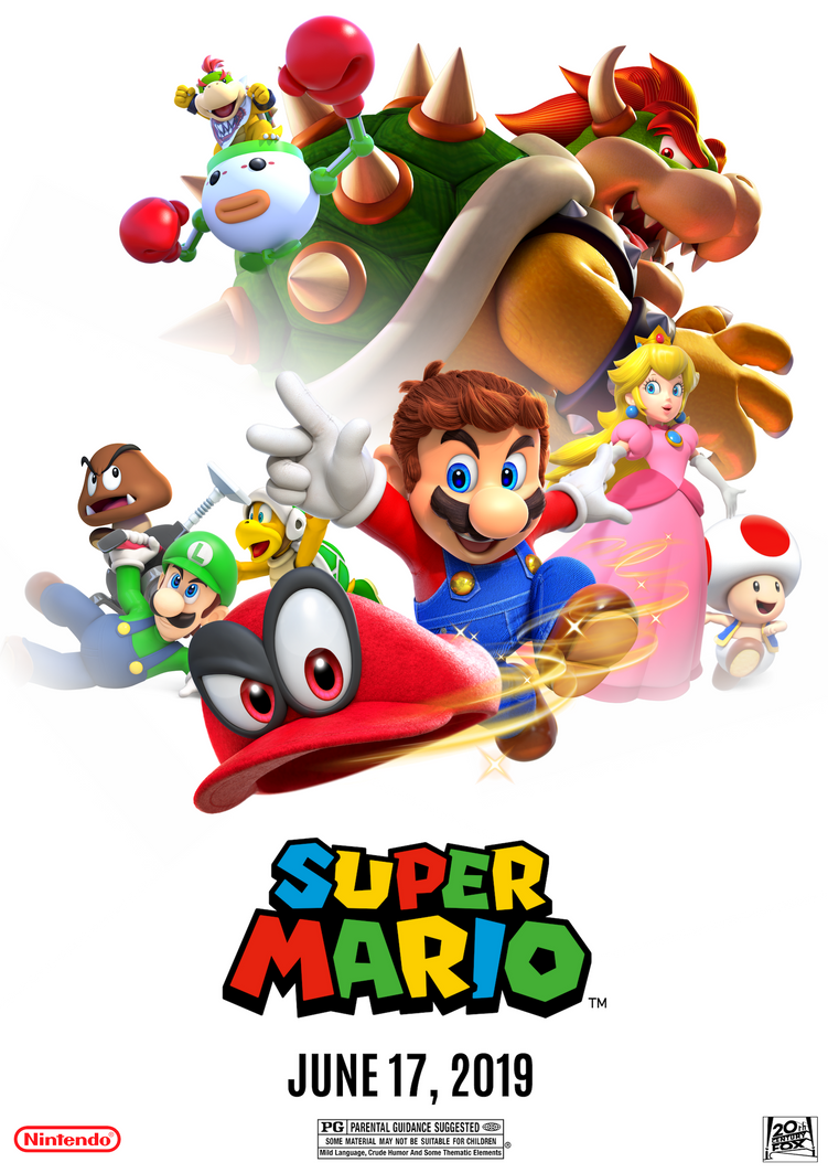Super Mario Movie - Poster (2019) by WesleyVianen on DeviantArt