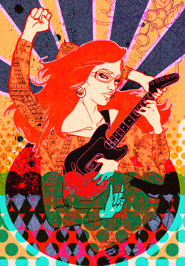 self-portrait by brainleakage