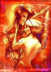 rogue and gambit