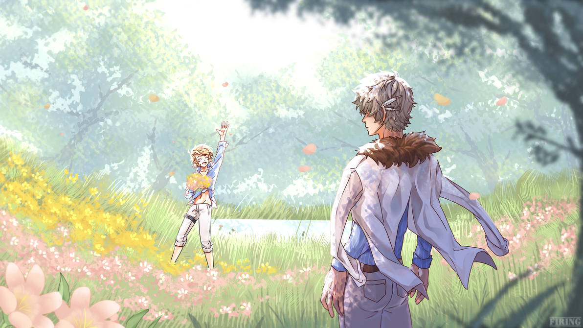 Spring Darling Rogue Spring and Flowers by Firingwolf on DeviantArt