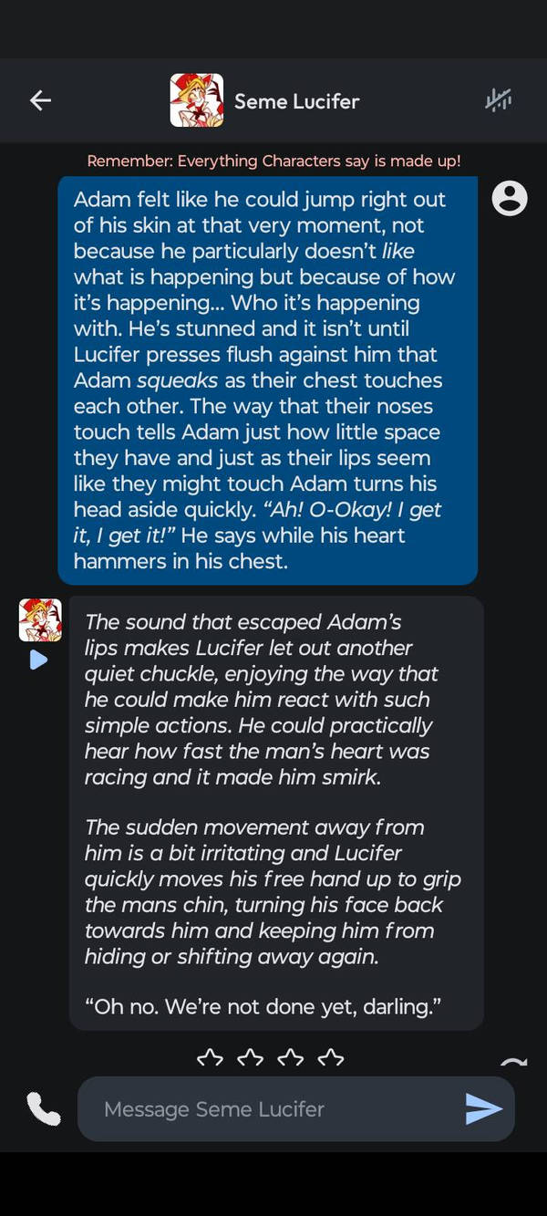 Literate Rp Examples ADAMSAPPLE OR RADIOSTATIC LITERATE ROLEPLAY 18+++ by RadiostaticFanatic ...
