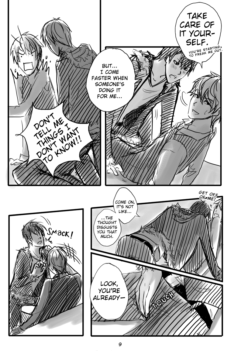 DRRR sketch doujinshi - page 9