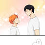 KageHina - First Kiss