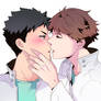 Haikyuu - IwaOi