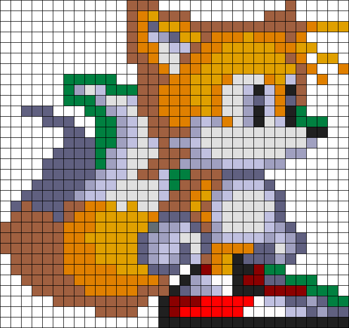 Classic Tails Pixel Art free images, download Classic Tails Pixel Art,Sup.....