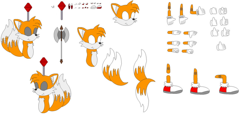 Tails Lab Build Tails doll builder by Vickicutebunny on DeviantArt