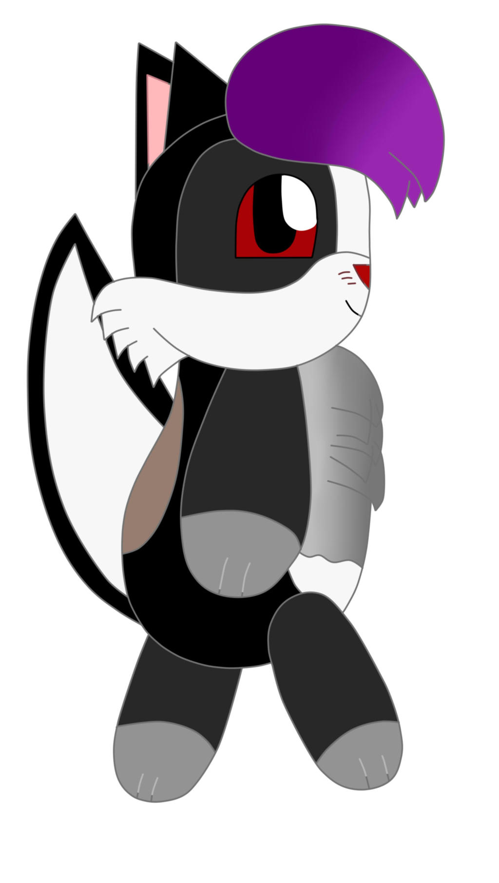 Chibi George the skunk Base 5 by Vickicutebunny on DeviantArt