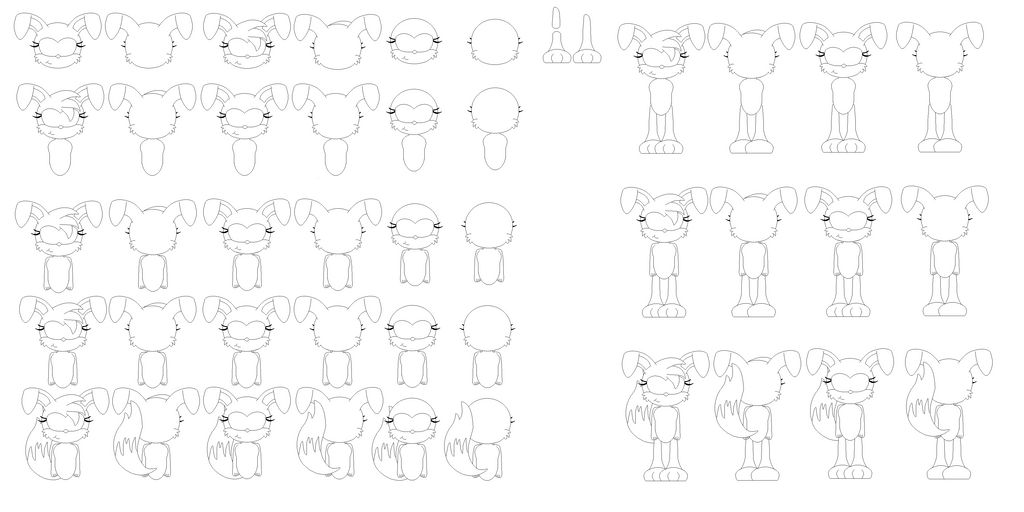 Character Builder Rabbit Rabbit Builder by Vickicutebunny on DeviantArt